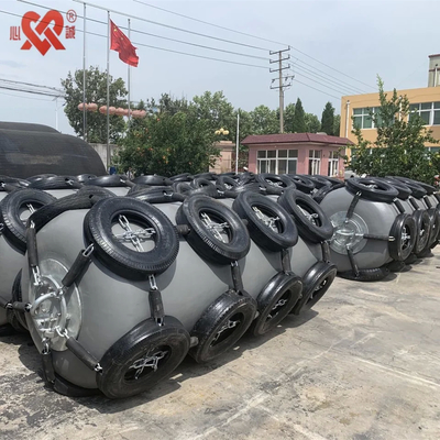 Solid EVA Foam Filled Fender / Pu Marine Boat Fender Density Features PVC Foam để dễ dàng lắp đặt
