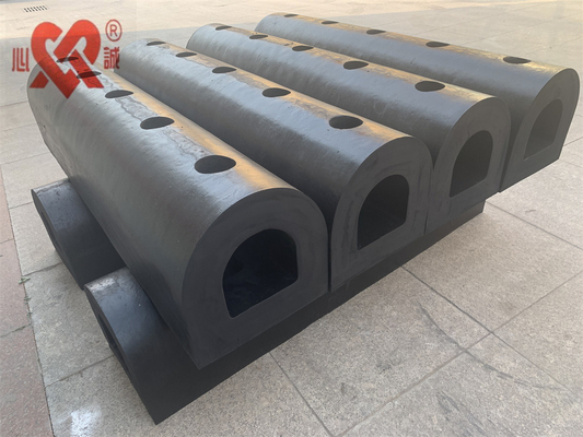 Bolted Black D cao su Fenders Khả năng chống thời tiết tuyệt vời cho bảo vệ biển