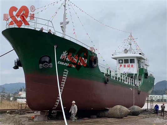 Bộ túi khí phóng tàu tùy chỉnh chiều dài 1.0m-35m cho việc nâng tàu ngầm cứu hộ