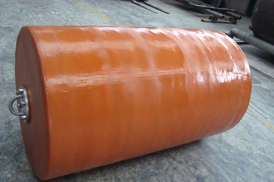 Chất liệu chống va chạm bền ISO 17357 Density Polyurethane FOAM FILLED FENDER Long Life