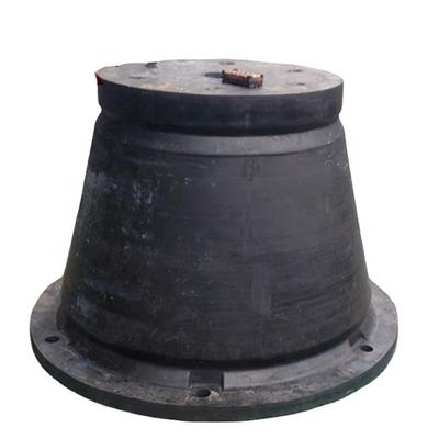 E/R.H Value Cone Rubber Fenders SGS/ABS Chứng nhận ISO9001 Thuốc hấp thụ va chạm cho đậu máy công nghiệp