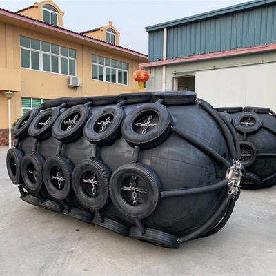 0.05Mpa/0.08Mpa áp suất ban đầu Yokohama Marine Fender Phần biển cao su hình trụ