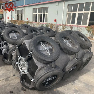Chất liệu chống va chạm bền ISO 17357 Density Polyurethane FOAM FILLED FENDER Long Life