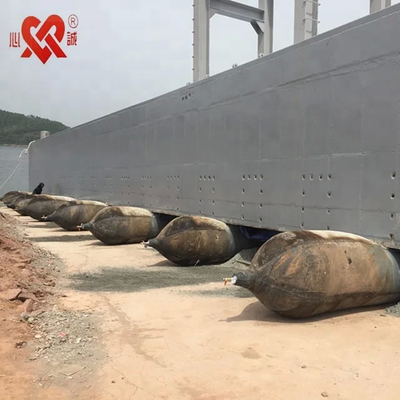 Bộ túi khí cao su biển có thể tùy chỉnh để nâng và phóng tàu qua bến tàu với lớp bên trong cao su tự nhiên