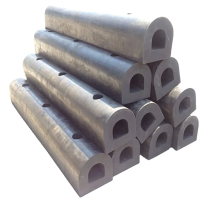 Đen D loại cao su Fender với đứng tải trọng nặng cọc lắp đặt cho bảo vệ biển