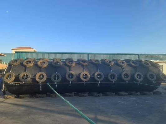Bảo hành 2 năm Yokohama Marine Fender với áp suất ban đầu 50kPa