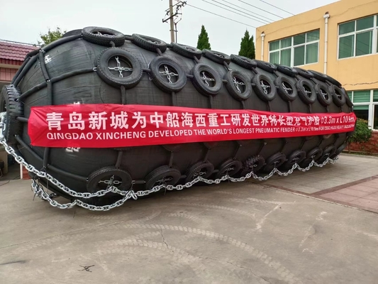 Bảo hành 2 năm Yokohama Marine Fender với áp suất ban đầu 50kPa