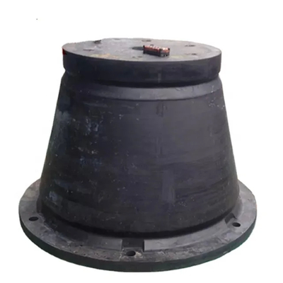 Định dạng vẽ Bước nón cao su Fenders cho công nghiệp Mooring Amplifier cao E / R.H giá trị