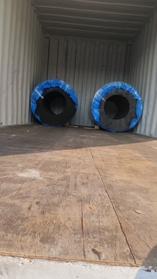 Máy chở cao năng lượng nhúng cao su hình trụ với cài đặt đệm Khó 60-85HA