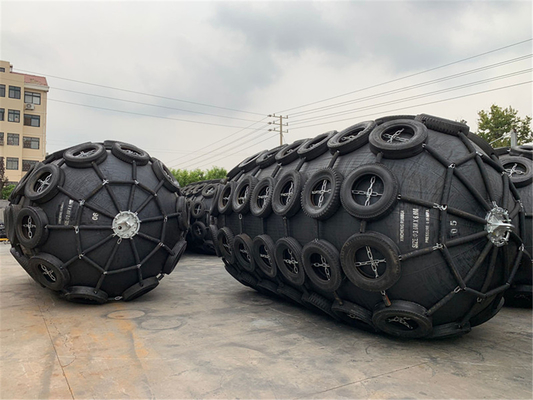 Áp lực cao khí nén thủy lực Fenders cao su tự nhiên Đen