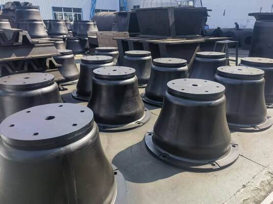 Thiết bị bảo vệ bến tàu bằng cao su hình nón được chứng nhận CCS, được SGS phê duyệt, bền bỉ cho các ứng dụng cập cảng và neo đậu tàu