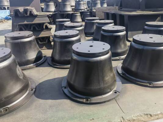 Thiết bị bảo vệ bến tàu bằng cao su hình nón được chứng nhận CCS, được SGS phê duyệt, bền bỉ cho các ứng dụng cập cảng và neo đậu tàu