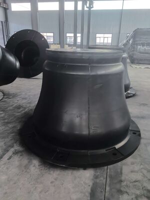 SGS phê duyệt con cao su Fenders cung cấp độ cứng 60-70 Shore A và chống thời tiết lý tưởng cho các hệ thống đậu tàu biển