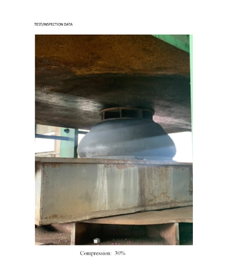 SGS phê duyệt con cao su Fenders cung cấp độ cứng 60-70 Shore A và chống thời tiết lý tưởng cho các hệ thống đậu tàu biển