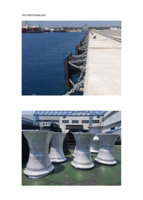 SGS phê duyệt con cao su Fenders cung cấp độ cứng 60-70 Shore A và chống thời tiết lý tưởng cho các hệ thống đậu tàu biển