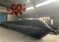 ISO9001 Túi khí cao su hàng hải màu đen Bong bóng phóng tàu cho nhiệm vụ nặng