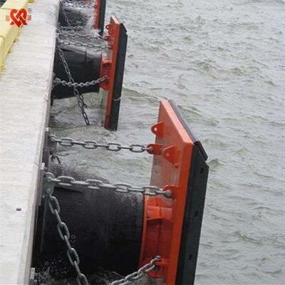 Tuổi thọ 15 đến 20 năm Fender cao su nón có giá trị ERH cao lý tưởng cho hấp thụ tác động của tàu biển và an toàn bến cảng